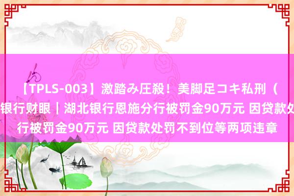 【TPLS-003】激踏み圧殺！美脚足コキ私刑（リンチ） JUN女王様 银行财眼｜湖北银行恩施分行被罚金90万元 因贷款处罚不到位等两项违章