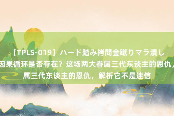 【TPLS-019】ハード踏み拷問金蹴りマラ潰し処刑 JUN女王様 因果循环是否存在？这场两大眷属三代东谈主的恩仇，解析它不是迷信