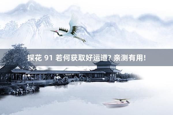 探花 91 若何获取好运道? 亲测有用!